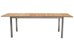 OUTFLEXX Set, Silber, 180/240 X 100 Cm, Edelstahl/Teak, Ausziehtisch, 4 Stühle Padded, 2 Multipositionssessel 30 OUTFLEXX Set, Silber, 180/240 X 100 Cm, Edelstahl/Teak, Ausziehtisch, 4 Stühle Padded, 2 Multipositionssessel -Gartenmoebel Verkaufs-Shop 10 14142.jpg