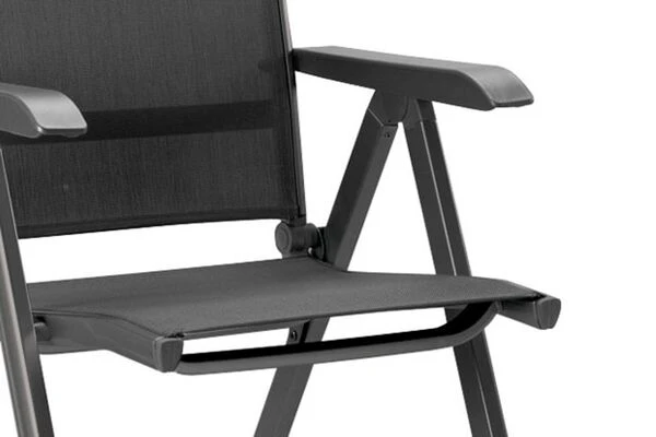 KETTLER Basic Plus Sitzgruppe, Anthrazit/anthrazit, Alu/Textilene, 180/240x90cm, 4 Stapel-, 2 Multipositionssessel 12 KETTLER Basic Plus Sitzgruppe, Anthrazit/anthrazit, Alu/Textilene, 180/240x90cm, 4 Stapel-, 2 Multipositionssessel – Bild 10