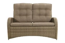 Ploß Rabida Comfort Dining / Lounge 2-Sitzer Sofa, Champagner-meliert, Polyrattan, 148x85x112 Cm, Verstellbar -Gartenmoebel Verkaufs-Shop 10 20163.jpg