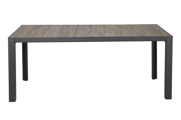 SIENA GARDEN Velia / Silva Dining Set, Anthrazit/washed Grey, Alu/Ranotex/Keramik, 6 Sessel, Tisch 180 X 100 Cm 14 SIENA GARDEN Velia / Silva Dining Set, Anthrazit/washed Grey, Alu/Ranotex/Keramik, 6 Sessel, Tisch 180 X 100 Cm – Bild 12