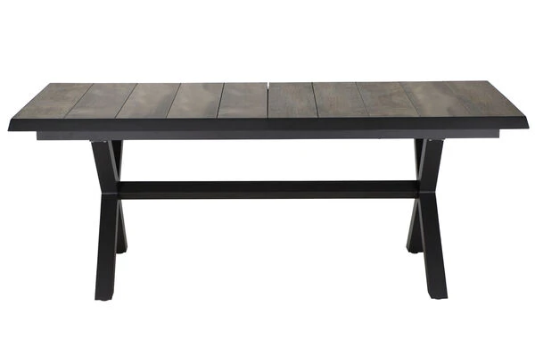 SIENA GARDEN Corido / Sincro Sitzgruppe, Charcoal, Alu / Gardino®-Geflecht, 6 Diningsessel, Ausziehtisch 205/265 X 103 Cm 14 SIENA GARDEN Corido / Sincro Sitzgruppe, Charcoal, Alu / Gardino®-Geflecht, 6 Diningsessel, Ausziehtisch 205/265 X 103 Cm – Bild 12