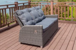 OUTFLEXX Dining 3-Sitzer Sofa, Grau, Polyrattan, 210 X 83 X 110 Cm, Mehrfach Verstellbar 26 OUTFLEXX Dining 3-Sitzer Sofa, Grau, Polyrattan, 210 X 83 X 110 Cm, Mehrfach Verstellbar -Gartenmoebel Verkaufs-Shop 13 18913.jpg