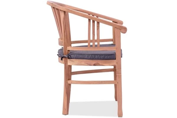 OUTFLEXX Esstischgarnitur, Teakholz, Ausziehtisch 195/295 X 90 Cm, 8 Armlehnensessel, Inkl. Polster 15 OUTFLEXX Esstischgarnitur, Teakholz, Ausziehtisch 195/295 X 90 Cm, 8 Armlehnensessel, Inkl. Polster – Bild 13