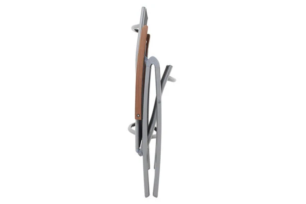 VILLANA Esstischgarnitur, Silber/schwarz, Alu / FSC-Akazienholz, Ausziehtisch 150/200 Cm, 4 Stapelsessel, 2 Hochlehner 19 VILLANA Esstischgarnitur, Silber/schwarz, Alu / FSC-Akazienholz, Ausziehtisch 150/200 Cm, 4 Stapelsessel, 2 Hochlehner – Bild 17