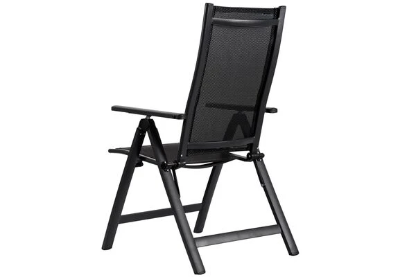 OUTFLEXX Premium Esstischgarnitur, OUTFLEXX® Anthrazit Matt, Alu/Textilene, Tisch 180/240x100cm, 8 Multipositionssessel 16 OUTFLEXX Premium Esstischgarnitur, OUTFLEXX® Anthrazit Matt, Alu/Textilene, Tisch 180/240x100cm, 8 Multipositionssessel – Bild 14