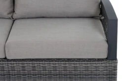 SIENA GARDEN Corido 2-Sitzer Sofa, Charcoal, Alu / Gardino®-Geflecht, 136x83x88 Cm, Armlehne Links 33 SIENA GARDEN Corido 2-Sitzer Sofa, Charcoal, Alu / Gardino®-Geflecht, 136x83x88 Cm, Armlehne Links -Gartenmoebel Verkaufs-Shop 14 20190.jpg