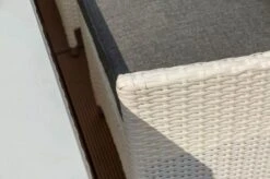 OUTFLEXX Dining Set, Weiß, Polyrattan, Tisch 200x95cm, Spraystone 6mm, 6 Dining Sessel Verstellbar 36 OUTFLEXX Dining Set, Weiß, Polyrattan, Tisch 200x95cm, Spraystone 6mm, 6 Dining Sessel Verstellbar -Gartenmoebel Verkaufs-Shop 15 20672.jpg