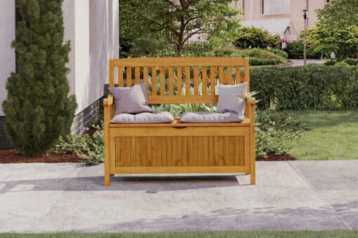 Ploß Aufbewahrungsbank, FSC-Akazie, 107 X 59 X 90 Cm, Inkl. Zinkbeschlägen -Gartenmoebel Verkaufs-Shop 16526 CGI 01.jpg