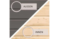 KARIBU Anlehnhaus Bomlitz 3, Terragrau, Fichtenholz 19mm, 255 X 268 X 243 Cm, Pultdach, Exkl. Fußboden -Gartenmoebel Verkaufs-Shop 17864 5 06.jpg