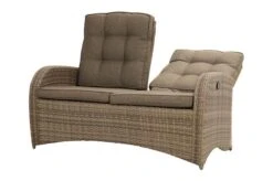 Ploß Rabida Comfort Dining / Lounge 2-Sitzer Sofa, Champagner-meliert, Polyrattan, 148x85x112 Cm, Verstellbar -Gartenmoebel Verkaufs-Shop 17 20163.jpg