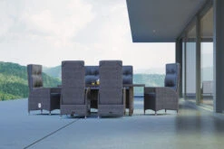 OUTFLEXX Dining Set, Grau, Polyrattan, Tisch 200 X 95 Cm, 6 Sessel, Verstellbar 22 OUTFLEXX Dining Set, Grau, Polyrattan, Tisch 200 X 95 Cm, 6 Sessel, Verstellbar -Gartenmoebel Verkaufs-Shop 18922 10 CGI.jpg