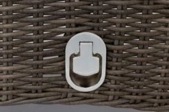 OUTFLEXX Esstischgarnitur, Edelstahl/recyceltes FSC-Teak, Tisch 160x90 Cm, 6 Hochlehner- Diningsessel, A-Gestell 36 OUTFLEXX Esstischgarnitur, Edelstahl/recyceltes FSC-Teak, Tisch 160x90 Cm, 6 Hochlehner- Diningsessel, A-Gestell -Gartenmoebel Verkaufs-Shop 18 19375.jpg