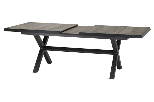 SIENA GARDEN Velia / Sincro Dining Set, Anthrazit/natur-grau, Alu/Ranotex/Keramik, 6 Sessel, Ausziehtisch 205/265 X 103 Cm 20 SIENA GARDEN Velia / Sincro Dining Set, Anthrazit/natur-grau, Alu/Ranotex/Keramik, 6 Sessel, Ausziehtisch 205/265 X 103 Cm – Bild 18