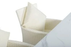 OUTFLEXX Dining Set, Weiß, Polyrattan, Tisch 200x95cm, Spraystone, 6mm, 6 Sessel -Gartenmoebel Verkaufs-Shop 19 20670.jpg