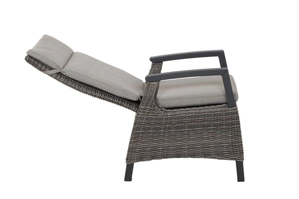 SIENA GARDEN Corido / Sincro Sitzgruppe, Charcoal, Alu / Gardino®-Geflecht, 6 Diningsessel, Ausziehtisch 205/265 X 103 Cm 21 SIENA GARDEN Corido / Sincro Sitzgruppe, Charcoal, Alu / Gardino®-Geflecht, 6 Diningsessel, Ausziehtisch 205/265 X 103 Cm – Bild 19