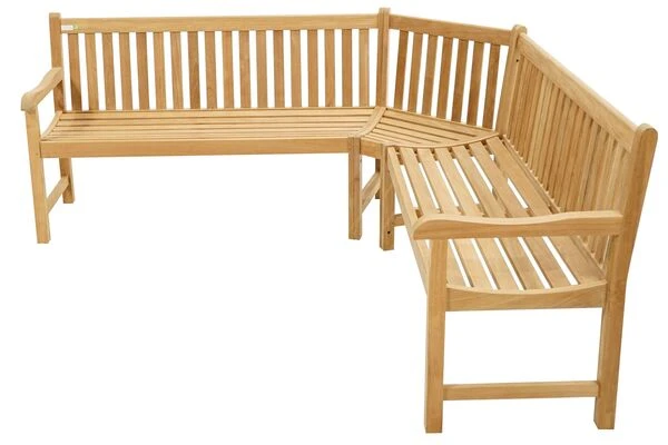 Eckbank Coventry Aus Teakholz Von Ploß, 200x200 Cm 3 Eckbank Coventry Aus Teakholz Von Ploß, 200x200 Cm