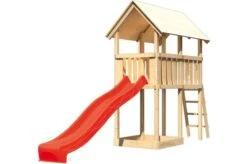 KARIBU Spielturm Danny, Fichtenholz 18 Mm, Naturbelassen