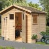 KARIBU Gartenhaus Dalin 1, Fichtenholz 14 Mm, Naturbelassen, Ca. 4,4 M² -Gartenmoebel Verkaufs-Shop 1 17838.jpg
