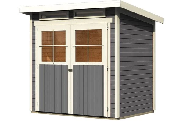 KARIBU Gartenhaus Glücksburg 2, Fichtenholz 19 Mm, Pultdach 3 KARIBU Gartenhaus Glücksburg 2, Fichtenholz 19 Mm, Pultdach
