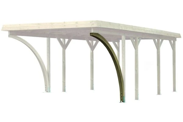 KARIBU Einfahrtsbogen, Holz, Kesseldruckimprägniert 3 KARIBU Einfahrtsbogen, Holz, Kesseldruckimprägniert