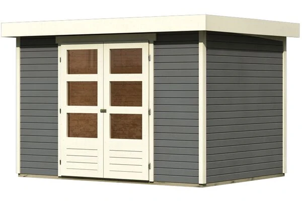 KARIBU Gartenhaus Askola 4, Fichtenholz 19 Mm, Pultdach 3 KARIBU Gartenhaus Askola 4, Fichtenholz 19 Mm, Pultdach