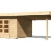 KARIBU Gartenhaus Northeim 3, Fichtenholz 38 Mm, Pultdach -Gartenmoebel Verkaufs-Shop 1 18026 3.jpg