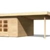 KARIBU Gartenhaus Northeim 5, Fichtenholz 38 Mm, Pultdach 2 KARIBU Gartenhaus Northeim 5, Fichtenholz 38 Mm, Pultdach -Gartenmoebel Verkaufs-Shop 1 18028 11.jpg