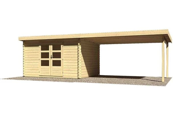 KARIBU Gartenhaus Bastrup 7, Fichtenholz 28 Mm 3 KARIBU Gartenhaus Bastrup 7, Fichtenholz 28 Mm