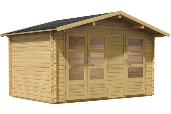 KARIBU Gartenhaus Radur, Fichtenholz 28 Mm, Naturbelassen 3 KARIBU Gartenhaus Radur, Fichtenholz 28 Mm, Naturbelassen