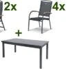 HARTMAN Raffaelo Sitzgruppe, Xerix, Alu/Textilene, Tisch 180/240x100cm, 4 Stapel-, 2 Multipositionssessel 1 HARTMAN Raffaelo Sitzgruppe, Xerix, Alu/Textilene, Tisch 180/240x100cm, 4 Stapel-, 2 Multipositionssessel -Gartenmoebel Verkaufs-Shop 1 19353.jpg