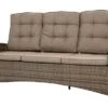 Ploß Rabida Comfort Dining / Lounge 3-Sitzer Sofa, Champagner-meliert, Polyrattan, 210x85x112 Cm, Verstellbar -Gartenmoebel Verkaufs-Shop 1 20164.jpg