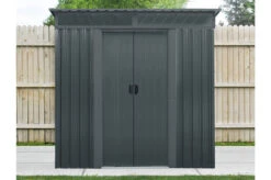 OUTTECH Gerätehaus, Anthrazit, Stahl, 194x238x203cm, Schiebetüren Und Fenster 11 OUTTECH Gerätehaus, Anthrazit, Stahl, 194x238x203cm, Schiebetüren Und Fenster -Gartenmoebel Verkaufs-Shop 1 20683.jpg