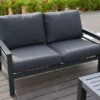 OUTFLEXX 2-Sitzer Sofa, Anthrazit, Olefin/Alu 2 OUTFLEXX 2-Sitzer Sofa, Anthrazit, Olefin/Alu -Gartenmoebel Verkaufs-Shop 1 20852.jpg