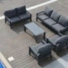 OUTFLEXX 3-Sitzer Sofa, Anthrazit, Olefin/Alu 1 OUTFLEXX 3-Sitzer Sofa, Anthrazit, Olefin/Alu -Gartenmoebel Verkaufs-Shop 1 20853.jpg