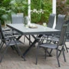 HARTMAN Sondermodell Xanadu / Alice Comfort Set, Xerix/anthrazit, Alu/Glaskeramik, 2 Stapelsessel, 6 Multipos, 220/280x100cm -Gartenmoebel Verkaufs-Shop 1 21119.jpg