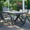 HARTMAN Sondermodell Xanadu / Aruba Set, Xerix/anthrazit, Alu/Glaskeramik, 6 Stapelsessel, 2 Multipos, 220/280x100cm -Gartenmoebel Verkaufs-Shop 1 21130.jpg