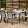 SIENA GARDEN Velia / Silva Dining Set, Anthrazit/washed Grey, Alu/Ranotex/Keramik, 8 Sessel, Tisch 220 X 100 Cm 1 SIENA GARDEN Velia / Silva Dining Set, Anthrazit/washed Grey, Alu/Ranotex/Keramik, 8 Sessel, Tisch 220 X 100 Cm -Gartenmoebel Verkaufs-Shop 1 21493.jpg