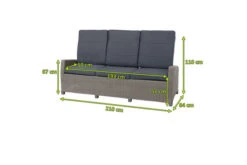 Ploß Vigo Comfort 3-Sitzer Speise-/Lounge-Sofa, Stahlgrau-meliert, Polyrattan, 210x84x110cm, Verstellbar 18 Ploß Vigo Comfort 3-Sitzer Speise-/Lounge-Sofa, Stahlgrau-meliert, Polyrattan, 210x84x110cm, Verstellbar -Gartenmoebel Verkaufs-Shop 21633 5.jpg