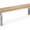 OUTFLEXX Classic Bank, Silber/natur, Edelstahl/recycled FSC-Teak, 220 X 40 X 45 Cm 2 OUTFLEXX Classic Bank, Silber/natur, Edelstahl/recycled FSC-Teak, 220 X 40 X 45 Cm -Gartenmoebel Verkaufs-Shop 21708 6.jpg