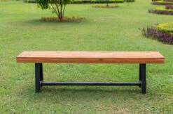 OUTFLEXX Bank, Natur/schwarz, Akazie, 160 X 36,5 X 45 Cm 13 OUTFLEXX Bank, Natur/schwarz, Akazie, 160 X 36,5 X 45 Cm -Gartenmoebel Verkaufs-Shop 21924 2.jpg