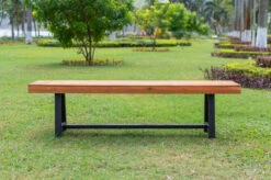 OUTFLEXX Bank, Natur/schwarz, Akazie, 160 X 36,5 X 45 Cm 14 OUTFLEXX Bank, Natur/schwarz, Akazie, 160 X 36,5 X 45 Cm -Gartenmoebel Verkaufs-Shop 21924 3.jpg