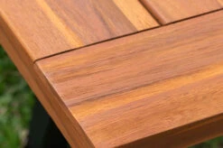 OUTFLEXX Bank, Natur/schwarz, Akazie, 160 X 36,5 X 45 Cm 17 OUTFLEXX Bank, Natur/schwarz, Akazie, 160 X 36,5 X 45 Cm -Gartenmoebel Verkaufs-Shop 21924 6.jpg