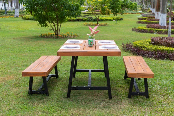 OUTFLEXX Sitzgruppe, Natur, Akazie, Tisch 172,5 X 90 Cm, 6 Personen 14 OUTFLEXX Sitzgruppe, Natur, Akazie, Tisch 172,5 X 90 Cm, 6 Personen – Bild 12