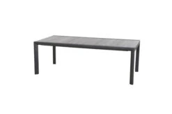 SIENA GARDEN Savina XL/Kingston Esstischgarnitur, Matt Graphit/grau/wood Look, Alu/Teak/Keramik/Texfabric, Tisch 220/340x108 Cm, 8 Multipos. -Gartenmoebel Verkaufs-Shop 22036 3.jpg