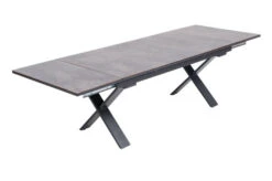 OUTFLEXX Esstischgarnitur, OUTFLEXX® Anthrazit Matt, Alu / HPL / Textil, Tisch 180/280x100cm, 4 Stapelsessel, 2 Multipo -Gartenmoebel Verkaufs-Shop 22161 11.jpg