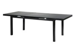 OUTFLEXX Premium Esstischgarnitur, OUTFLEXX® Anthrazit Matt, Alu / Glas / Teak, Tisch 180/240x100cm, 4 Stapelsessel, 2 Multipo 31 OUTFLEXX Premium Esstischgarnitur, OUTFLEXX® Anthrazit Matt, Alu / Glas / Teak, Tisch 180/240x100cm, 4 Stapelsessel, 2 Multipo -Gartenmoebel Verkaufs-Shop 22209 10.jpg