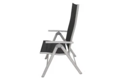 VILLANA Esstischgarnitur, Anthrazit/grau, Alu/Holzimitat/Textil, Tisch 150x90cm, 4 Multipositionssessel -Gartenmoebel Verkaufs-Shop 22577 17.jpg