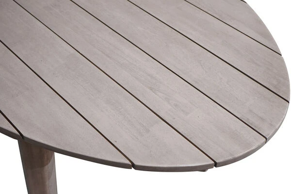 Ploß Arendal Sitzgruppe, Schwarz/grau, Rope/FSC-Akazie, 4 Sessel, Tisch 200 X 100 Cm, Oval 6 Ploß Arendal Sitzgruppe, Schwarz/grau, Rope/FSC-Akazie, 4 Sessel, Tisch 200 X 100 Cm, Oval – Bild 4