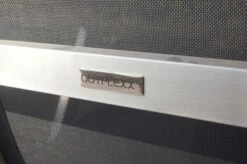 OUTFLEXX Esstischgarnitur, Silber/natur, Edelstahl/Teak/Textil, 200x90 Cm, 6 Stapelsessel, FSC-Teakholz -Gartenmoebel Verkaufs-Shop 22715 12.jpg