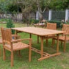 OUTFLEXX Sitzgruppe, Natur, Akazie, Ausziehtisch 150/200 X 90 Cm, 4 Armlehnensessel 2 OUTFLEXX Sitzgruppe, Natur, Akazie, Ausziehtisch 150/200 X 90 Cm, 4 Armlehnensessel -Gartenmoebel Verkaufs-Shop 22814 1.jpg